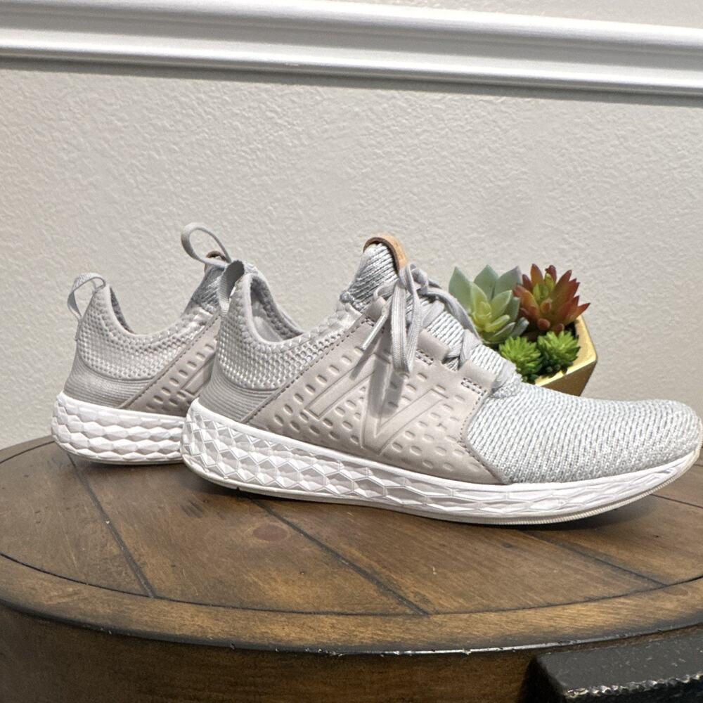 New Balance Gray Low Top Lace Up Athletic Sneaker for Activewear Casual